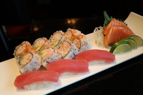 Salmon Sashimituna Sushicali Rolls